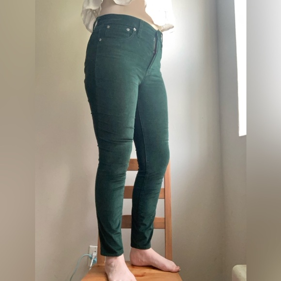 Green Velvet J Crew Jeans - Picture 10 of 13